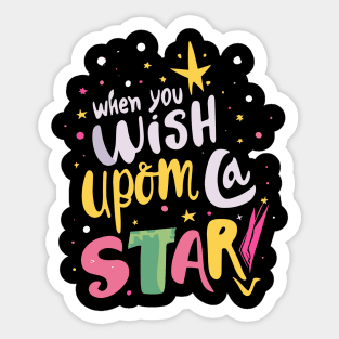When You Wish Upon a Star Sticker